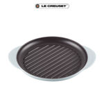 圖片 【LE CREUSET】琺瑯鑄鐵雙耳圓鐵烤盤25CM (海岸藍)