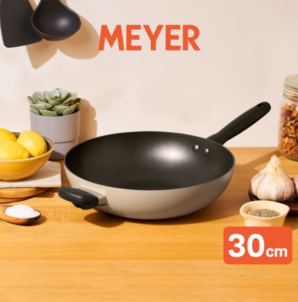 圖片 【MEYER 美亞】簡約灰炒鍋30CM